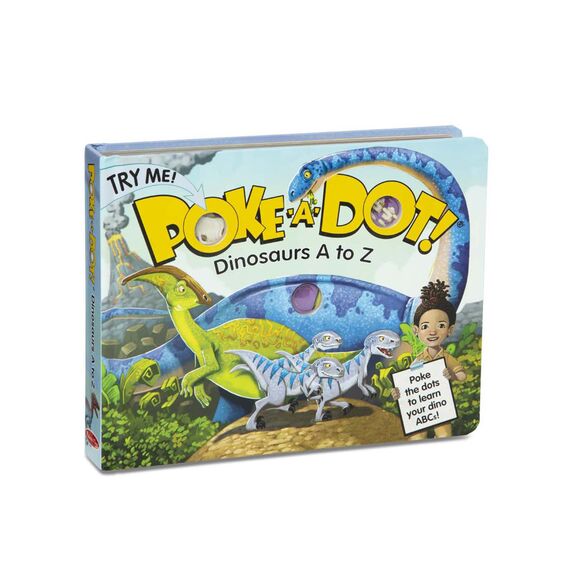 Poke-a-Dot Book - Dinosaurs A to Z