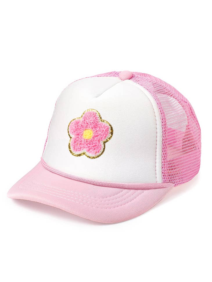Daisy Patch Spring Trucker Hat