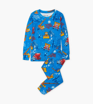 Goodnight Construction Site Long Johns