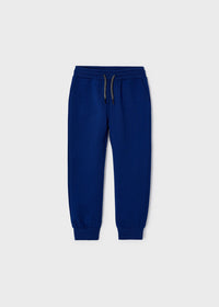 Cobalt Cuffed Fleece Trousers