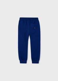 Cobalt Cuffed Fleece Trousers