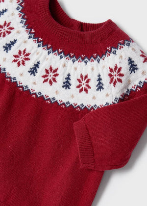 Jacquard Jumper Sweater