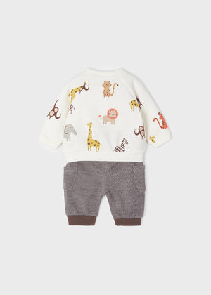 Safari Friends Pullover & Trouser Set