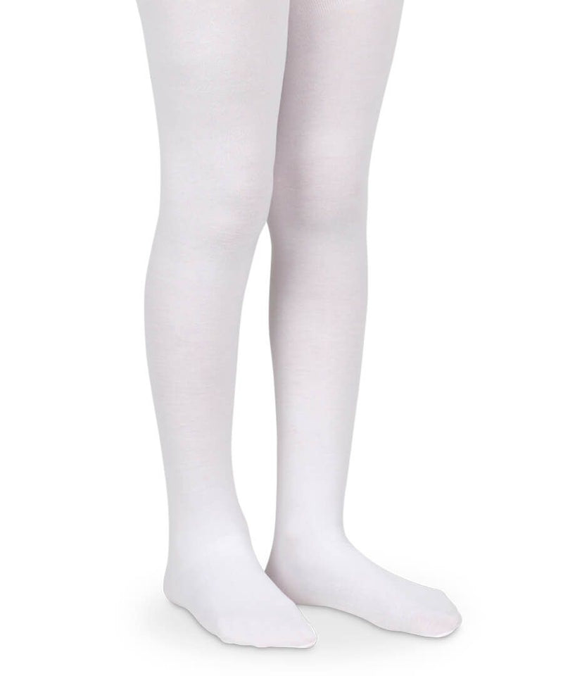 White Pima Cotton Tights