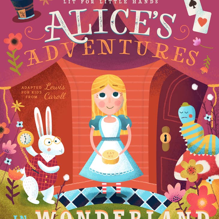 Lit for Little Hands: Alice's Adventures in Wonderland - Board Book
