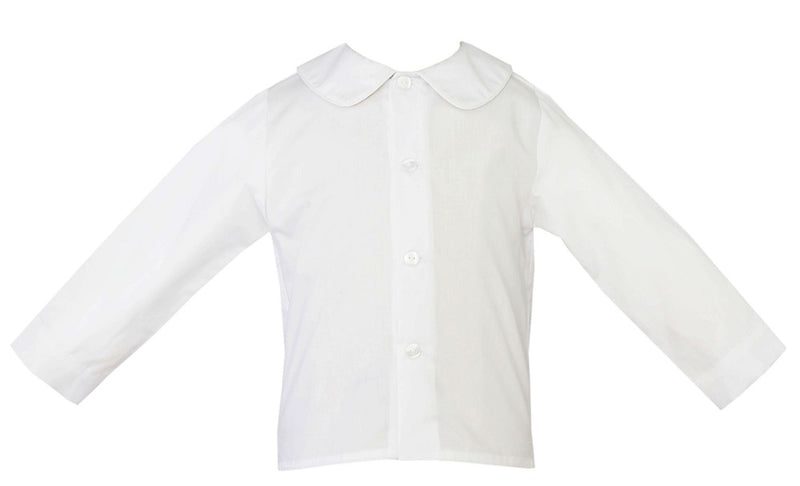 Long Sleeve Collared White Shirt
