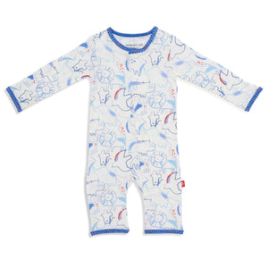 Roarsome Friends Modal Magnetic Coverall