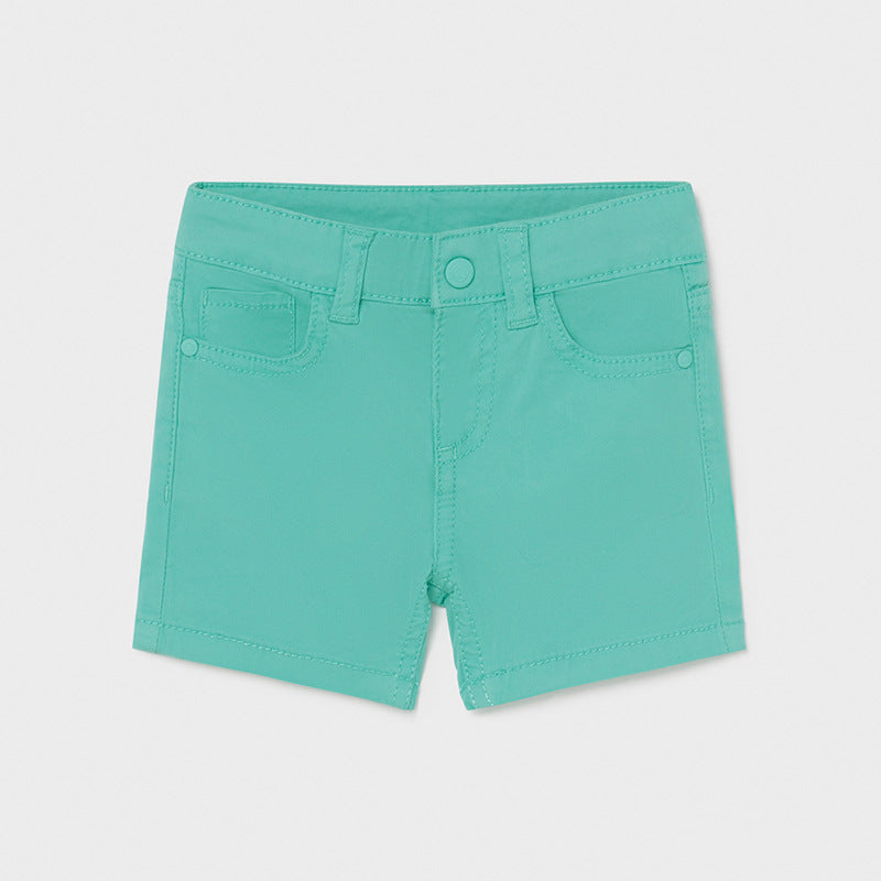 Aqua 5 Pocket Twill Shorts