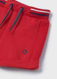Red Elastic Shorts