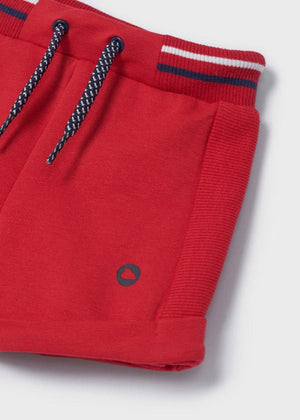 Red Elastic Shorts