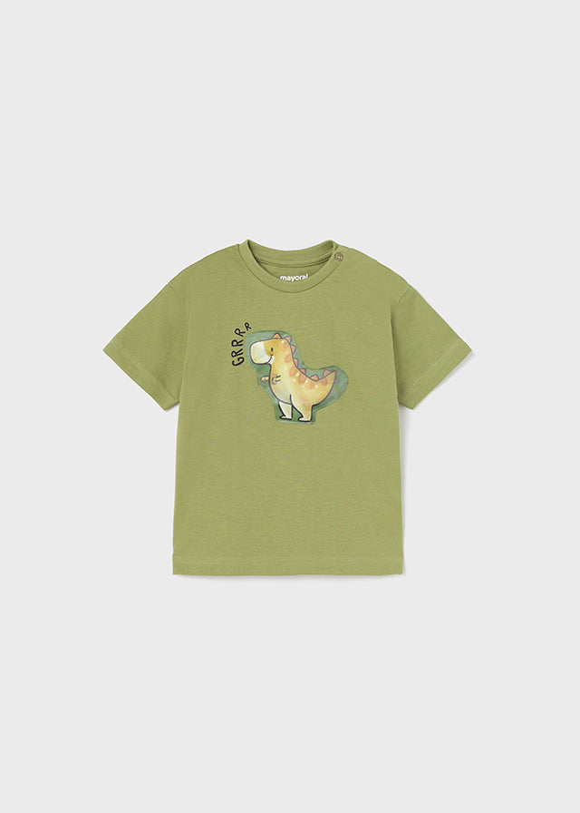 Jungle Green Lenticular Dino Shirt