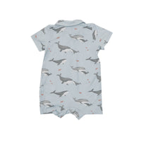 Grey Whales Polo Shortie