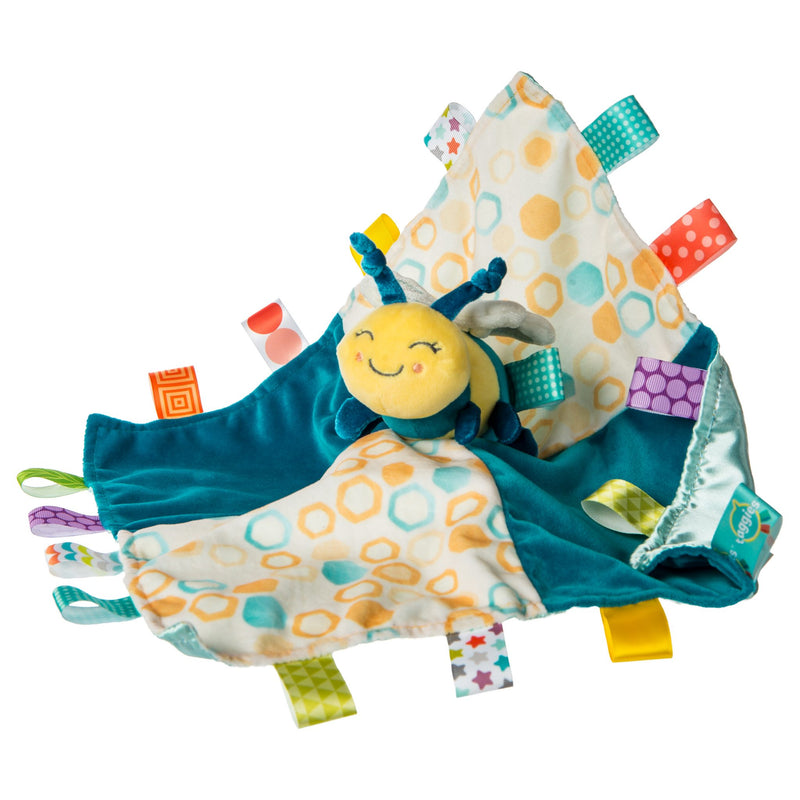 Taggies Fuzzy Buzzy Bee Character Blanket