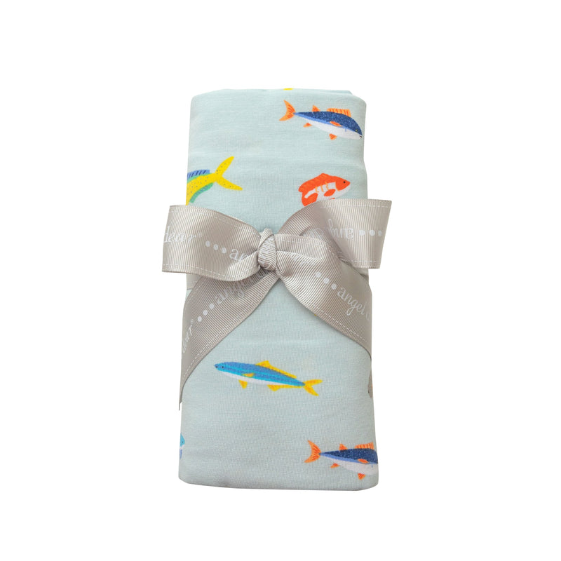 Tropical Fish Swaddle Blanket