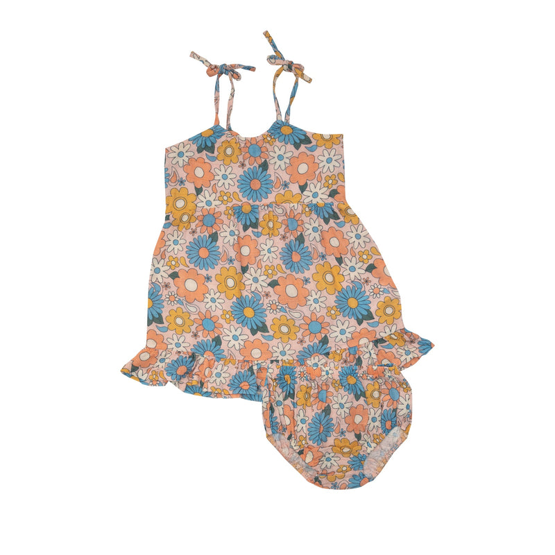 Groovy Daisy Twirly Dress Set