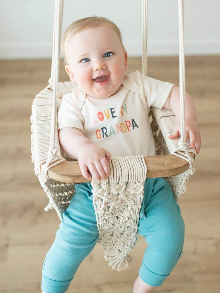 Graphic Bodysuit - Love Grandpa