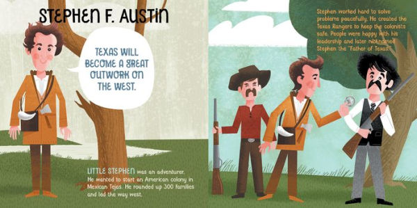 Courageous People from Texas who Changed the World - Board Book