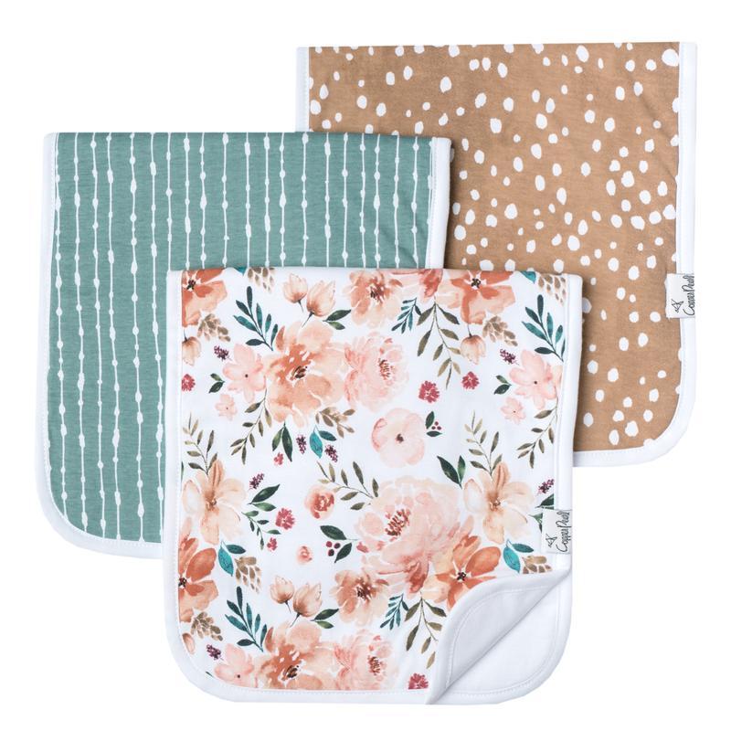 Autumn - Premium Cotton Burp Cloth Set 3pk