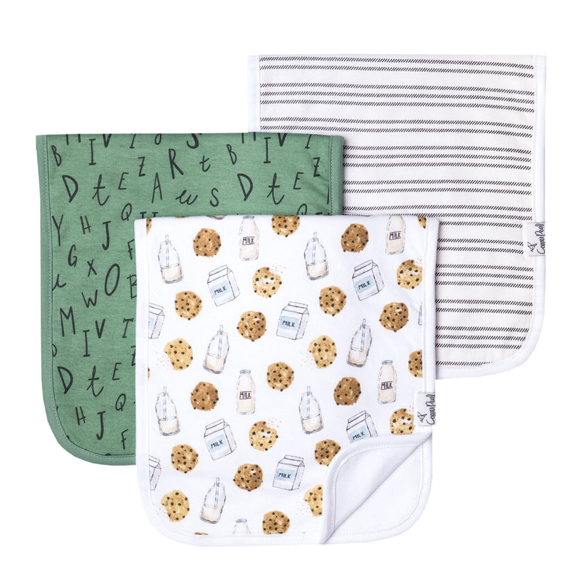 Chip - 3 Pack Premium Burp Cloth Set