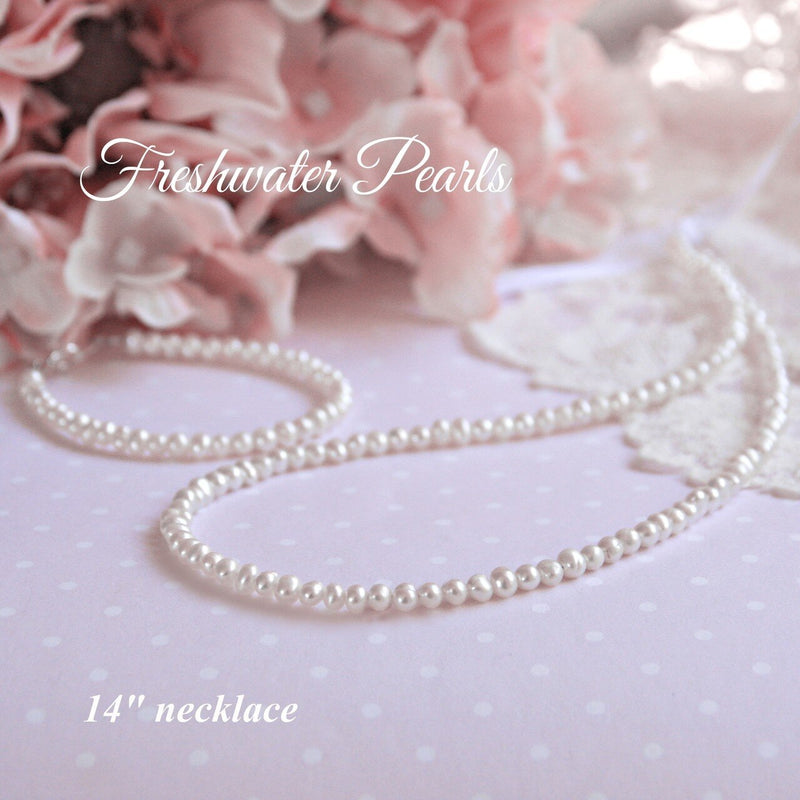 Freshwater Pearl Keepsake 14” Necklace