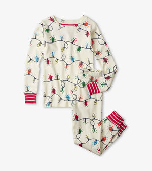 Glowing Holiday Lights PJ Set