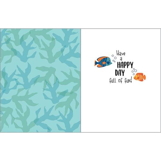 Birthday Card - Sea Creatures