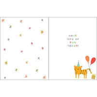 Birthday Card - Little Birthday Animals