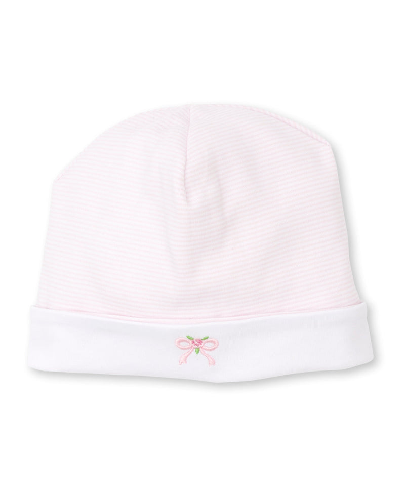 Classic Treasures Bow Pink Stripe Hat