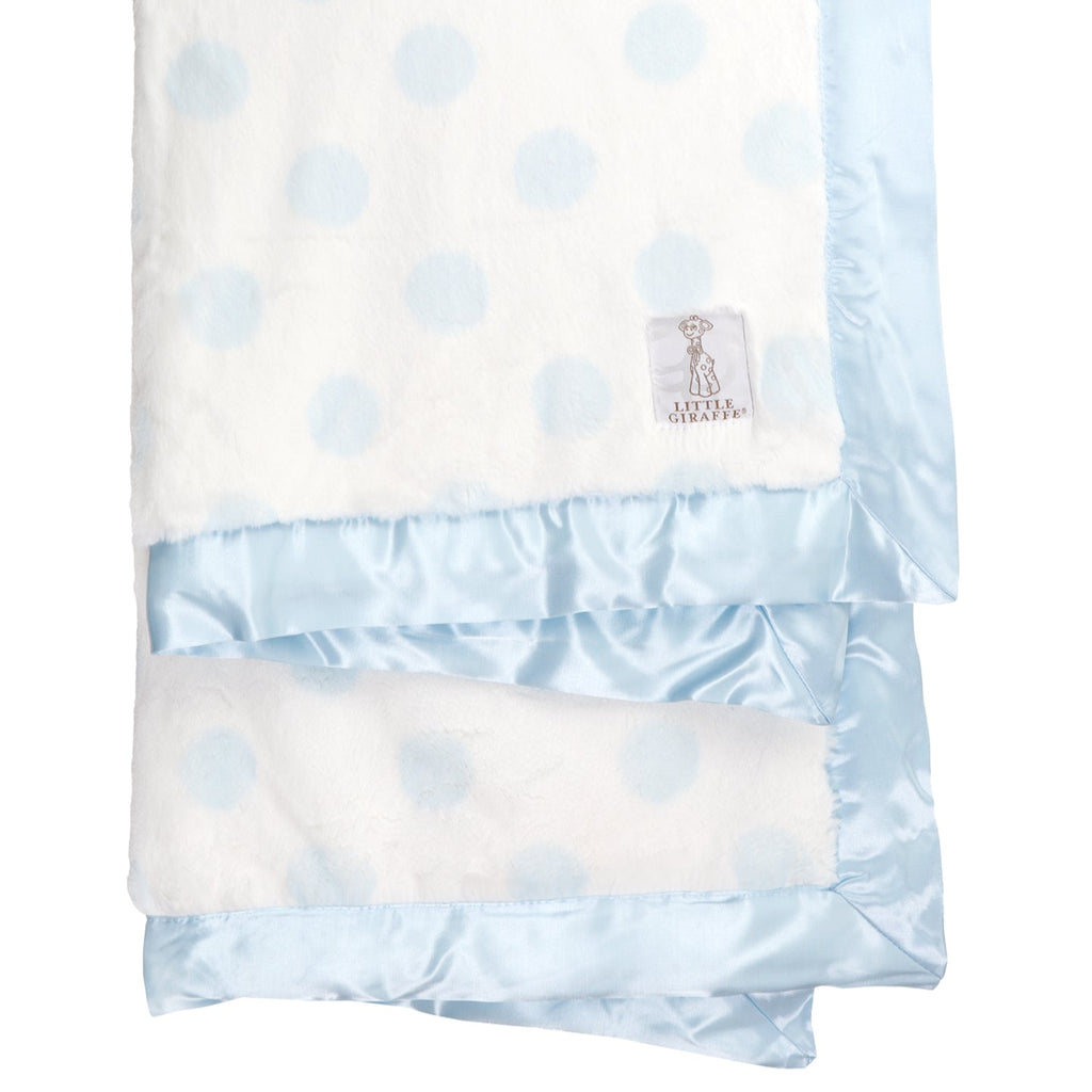 Luxe Blanket - Blue Dream Dot