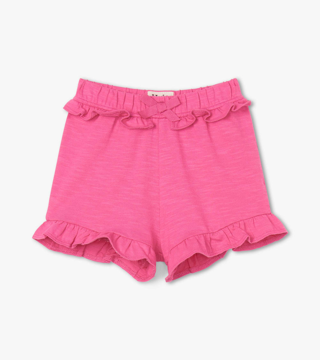 Pink Baby Ruffle Shorts