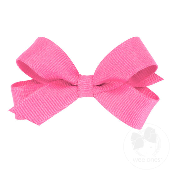 Hot Pink Grosgrain Bows