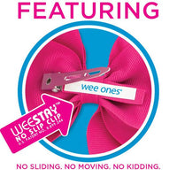 Hot Pink Grosgrain Bows