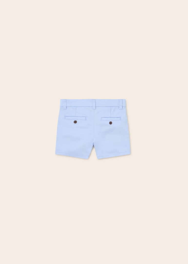 Heavenly Blue Chino Twill Shorts