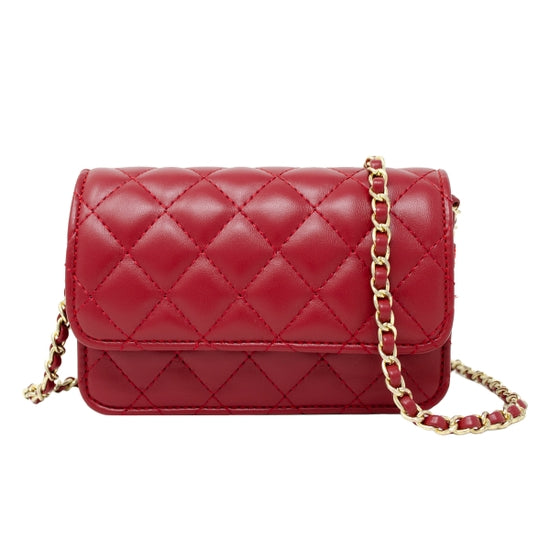 Classic Quilted Bag - Red