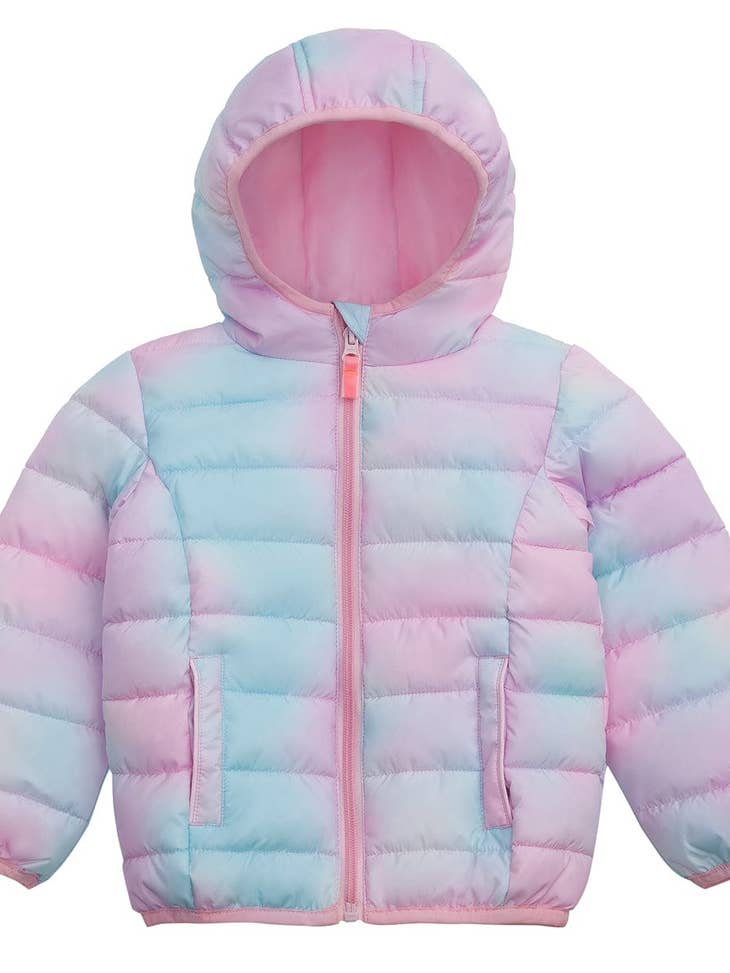 Toddler Girls' Lightweight Puffer Jacket