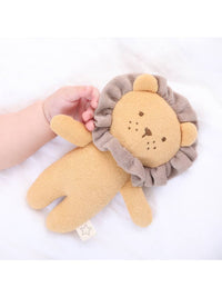 Leo Lion Towelling Rattle Toy/ Doll
