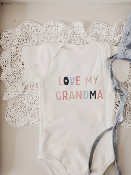 Graphic Bodysuit - Love Grandma