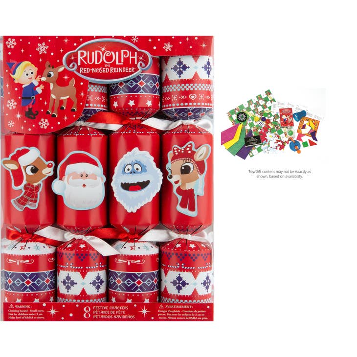 Rudolph the Red Nose Reindeer Holiday Crackers