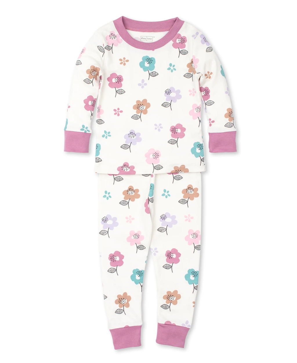 Hippie Floral Pajama Set