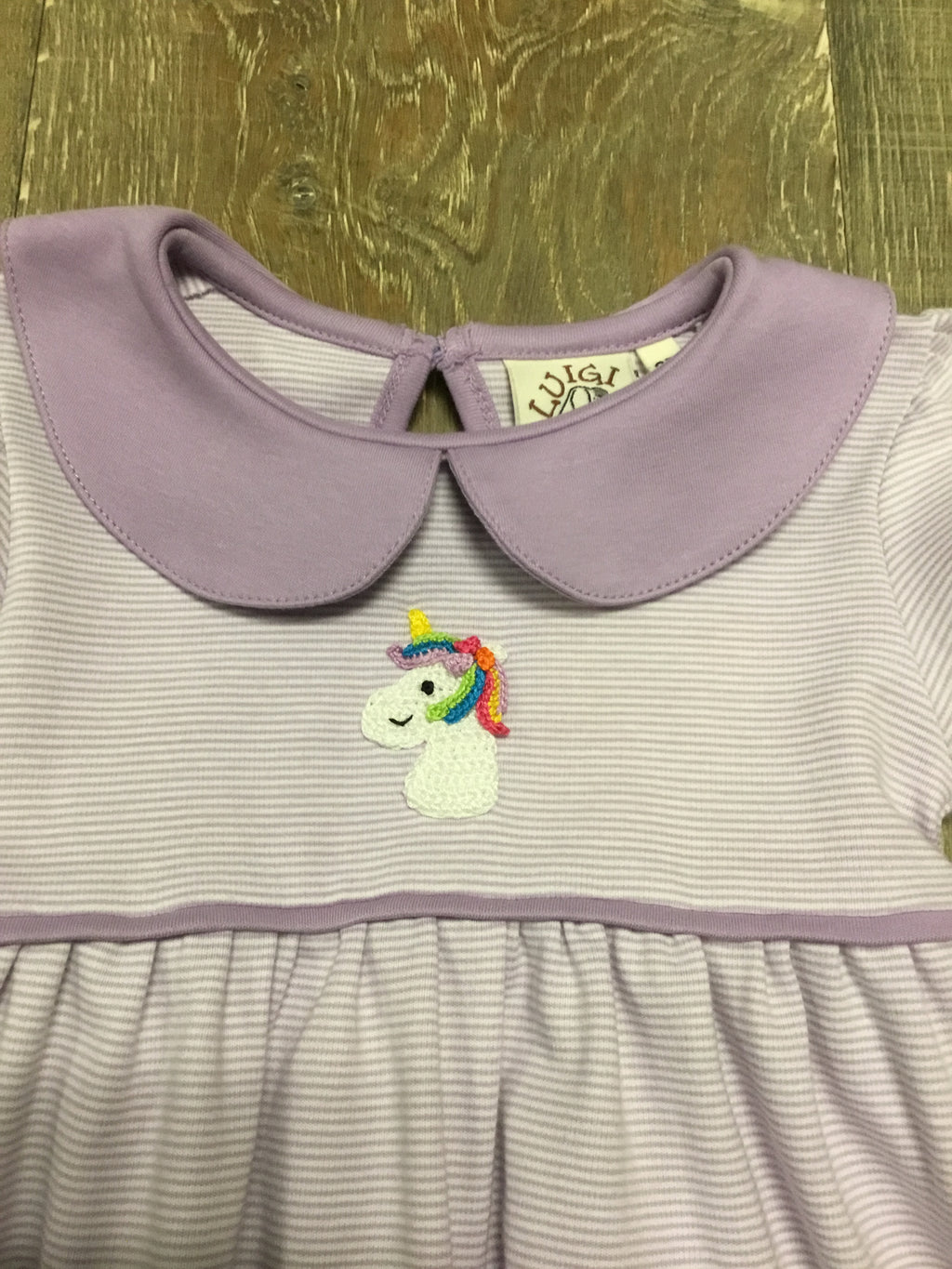 Unicorn Lavender Stripe Dress