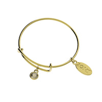 Kids Gold Birthstone Bracelets