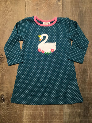 Dotted Swan Dress