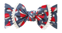 Pom Trimmed Knot - Ho Ho Bow