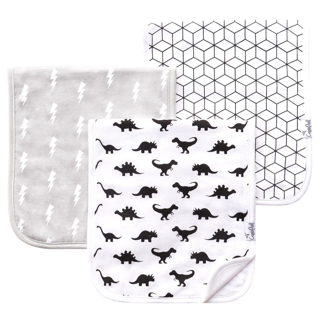 Wild - Premium 3 Pack Cotton Burp Cloth Set