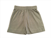 Olive Jersey Knit Shorts by Luigi Kids