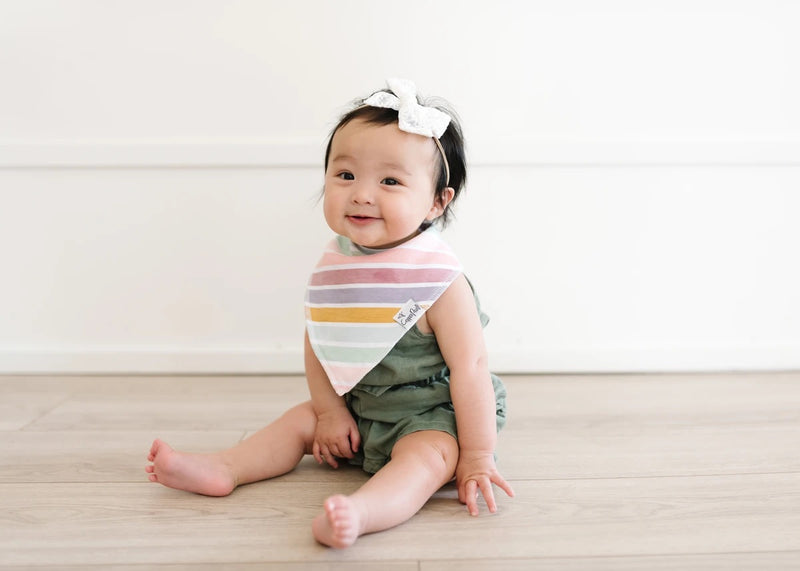 Hope - Stripe Bandana Bib