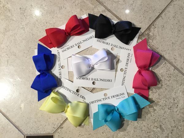 Large Basic Bows from Distinctive Designs