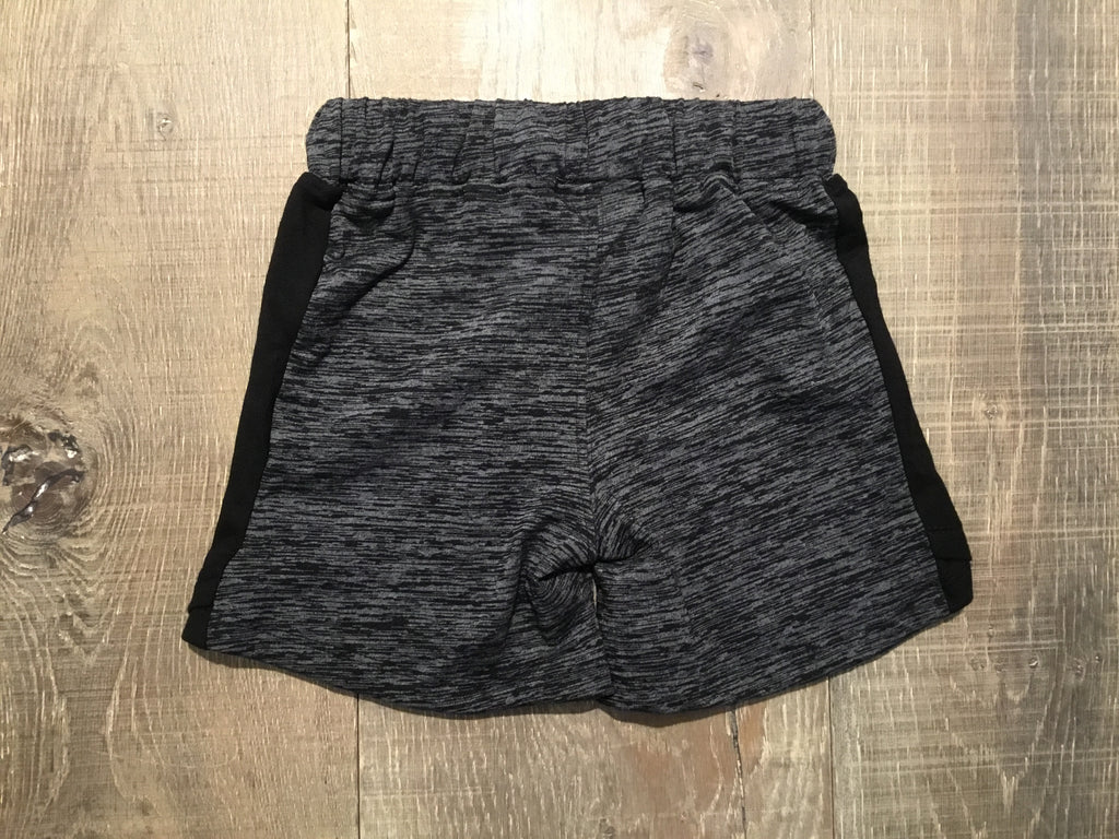 Grey & Black Heather Shorts