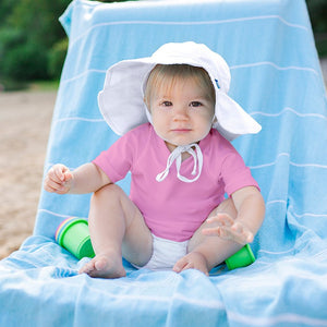 White Snap Reusable Swim Diaper