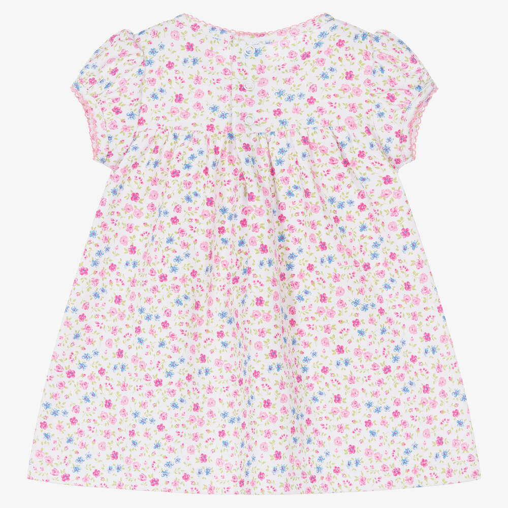 Floral Fantasy Pink Toddler Dress